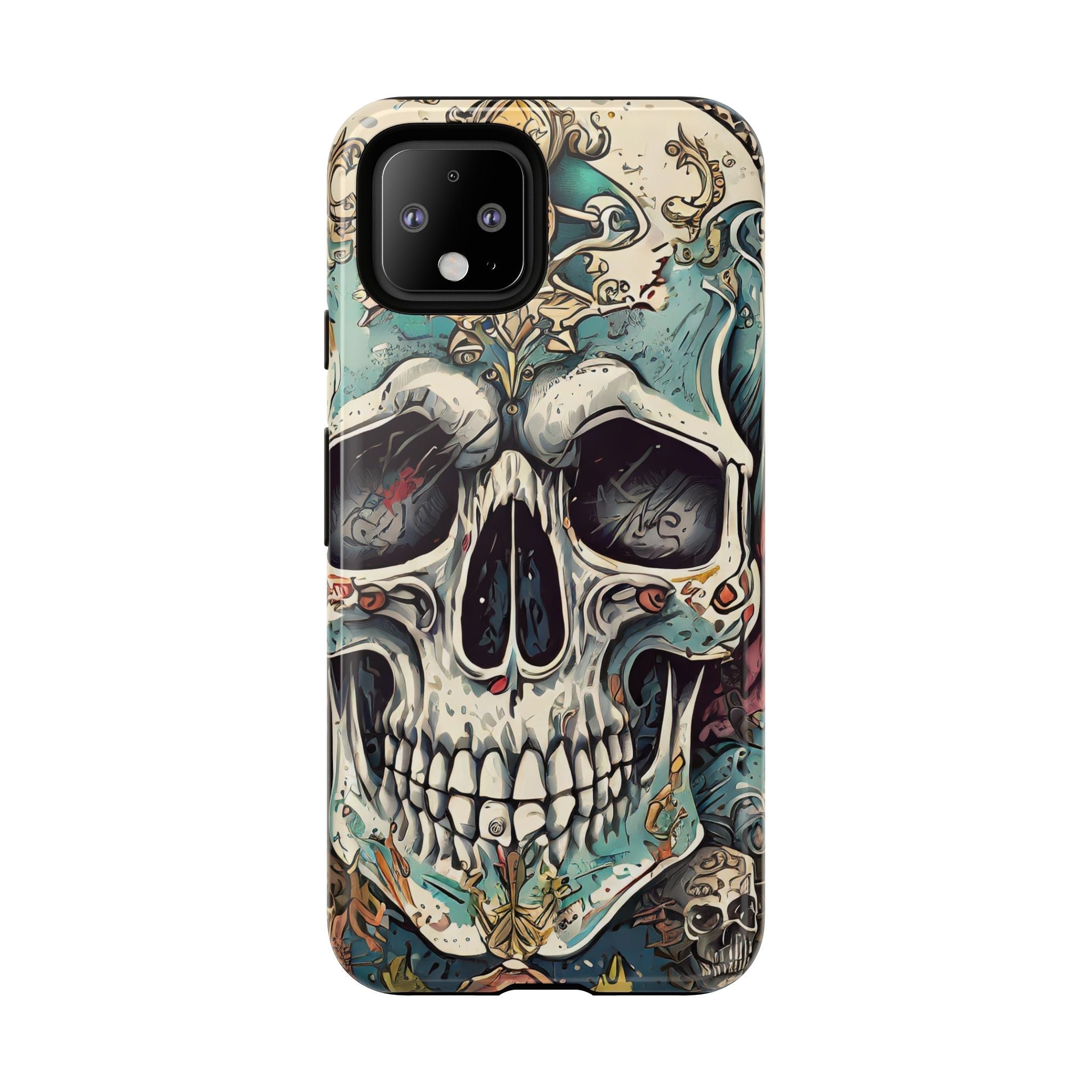Abstract Skull Tough Phone Case