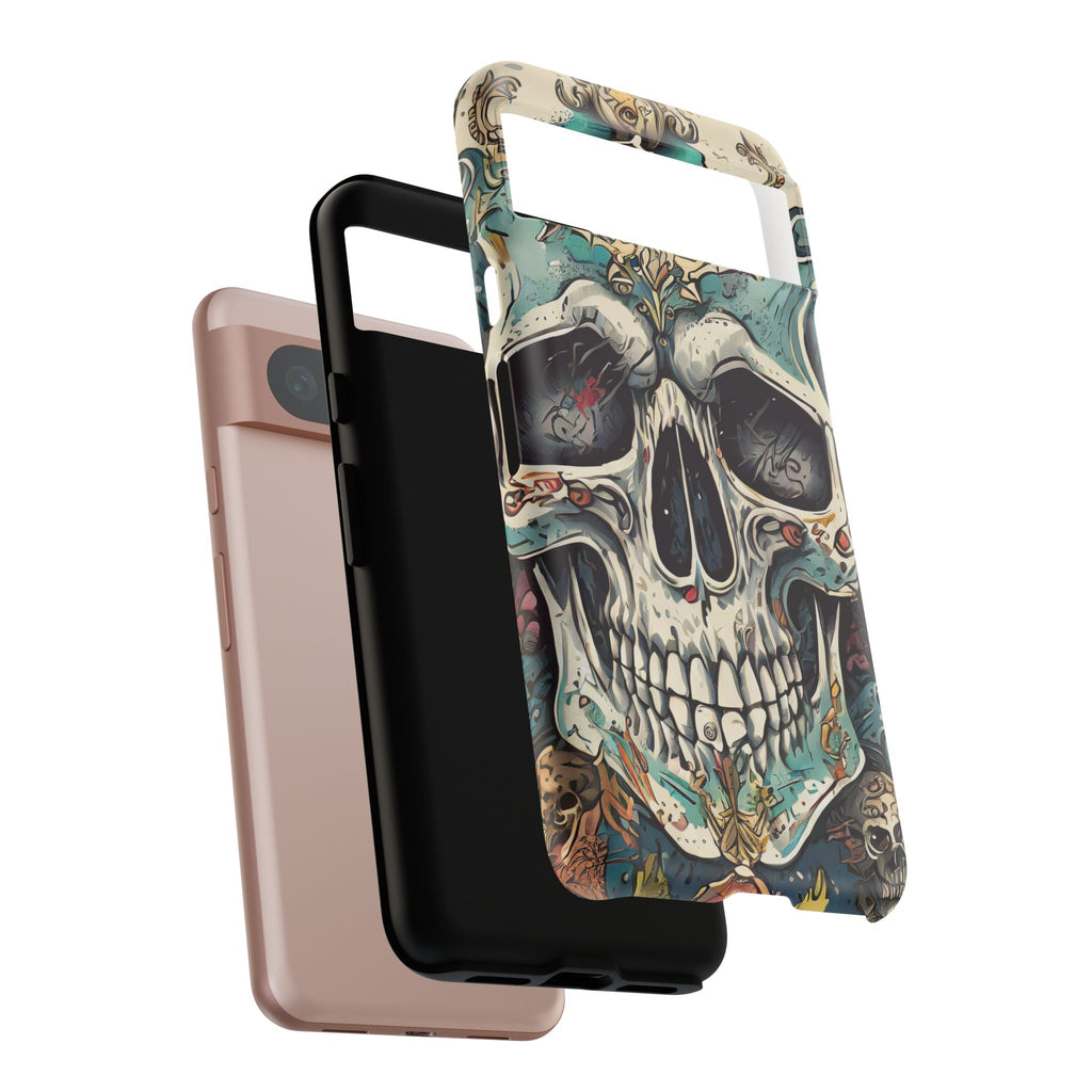 Abstract Skull Tough Phone Case