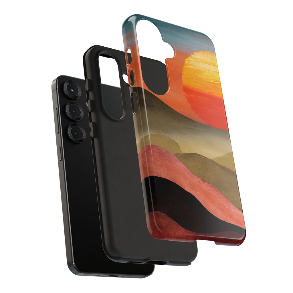 Artistic Sunset Tough Phone Case