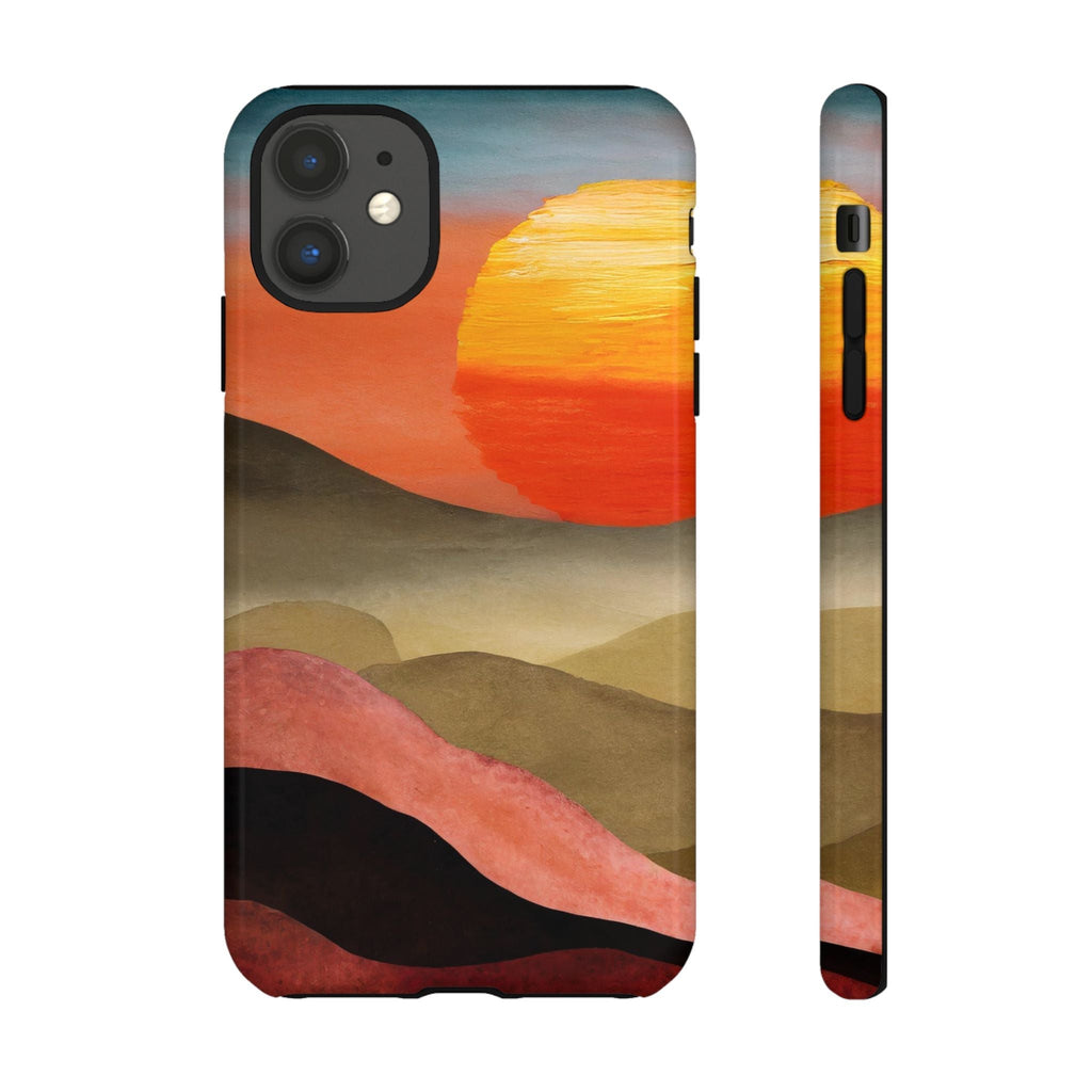 Artistic Sunset Tough Phone Case