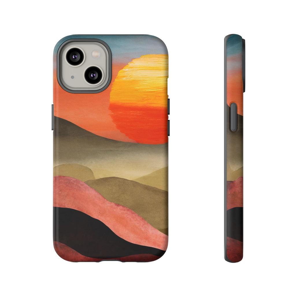 Artistic Sunset Tough Phone Case