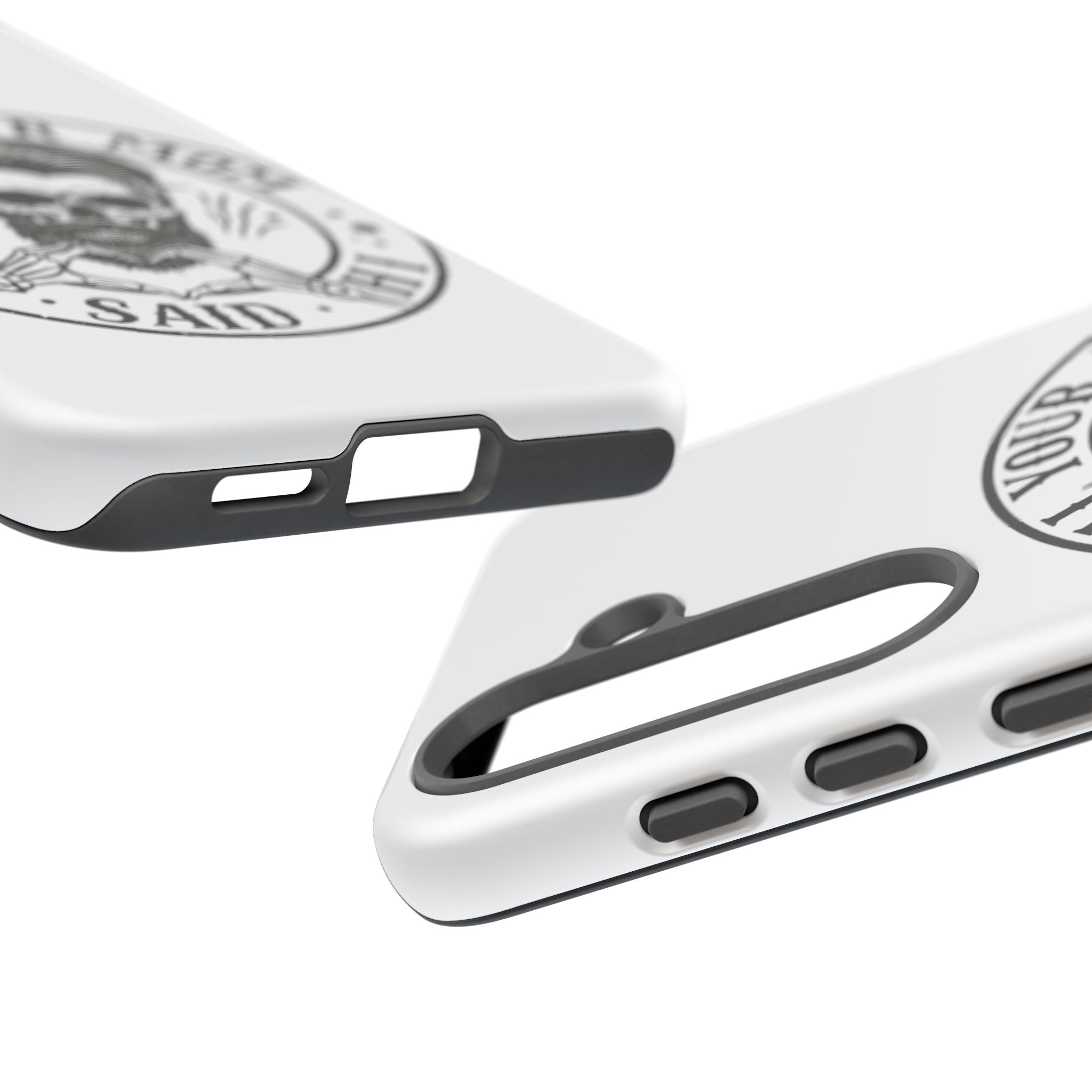 "Tell Your Mom I Said Hi" Skull Tough Phone Case