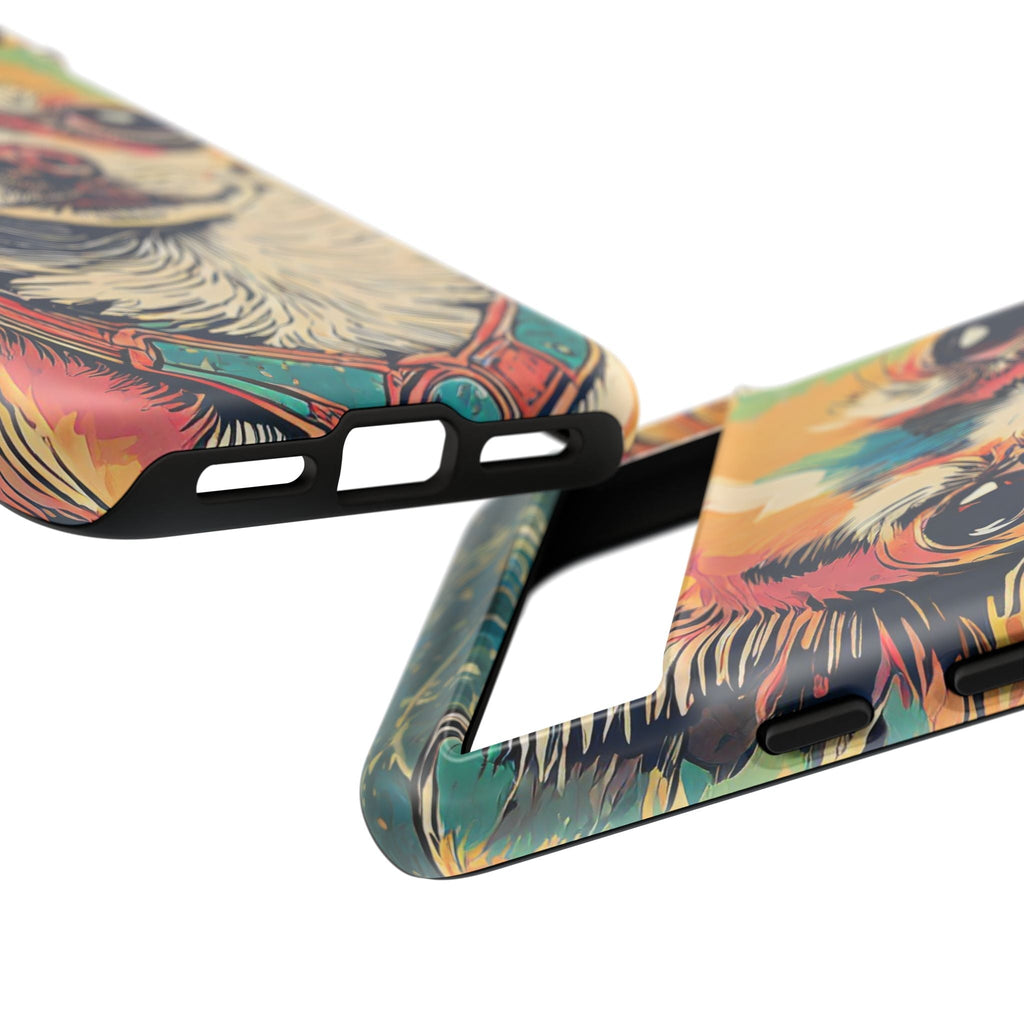 Abstract Chihuahua Tough Phone Cases