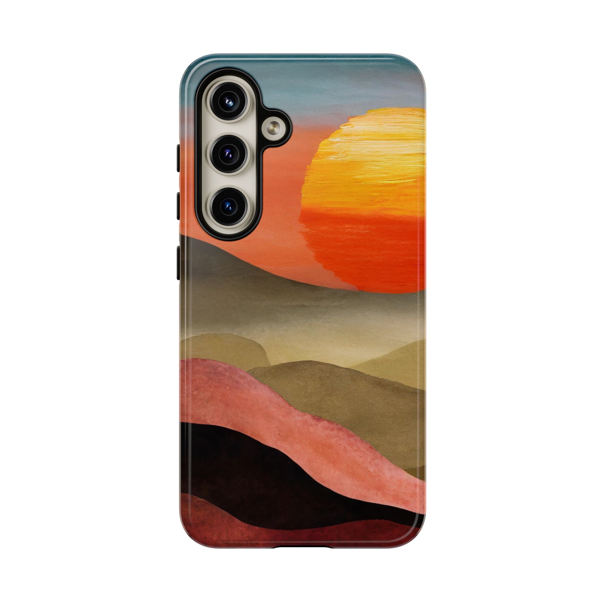 Artistic Sunset Tough Phone Case