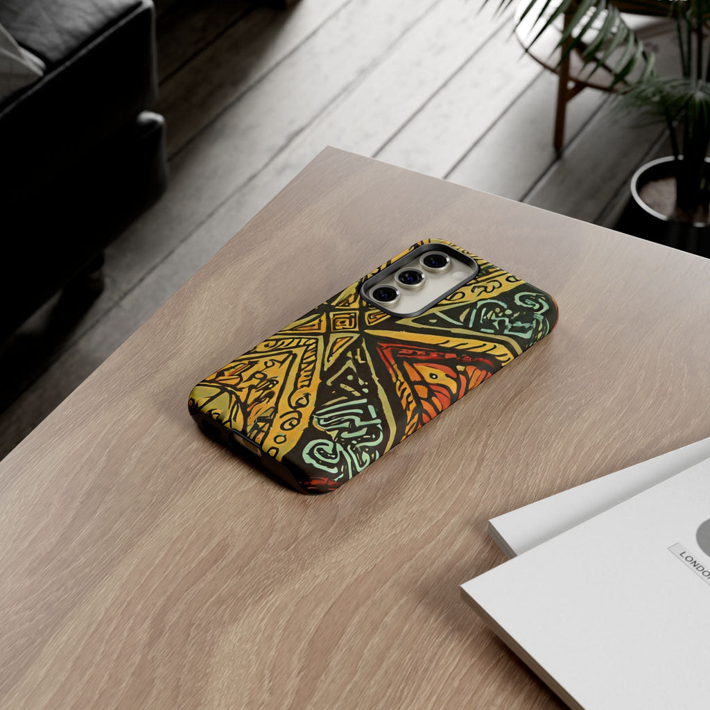 Aztec Vibrant Tough Phone Case