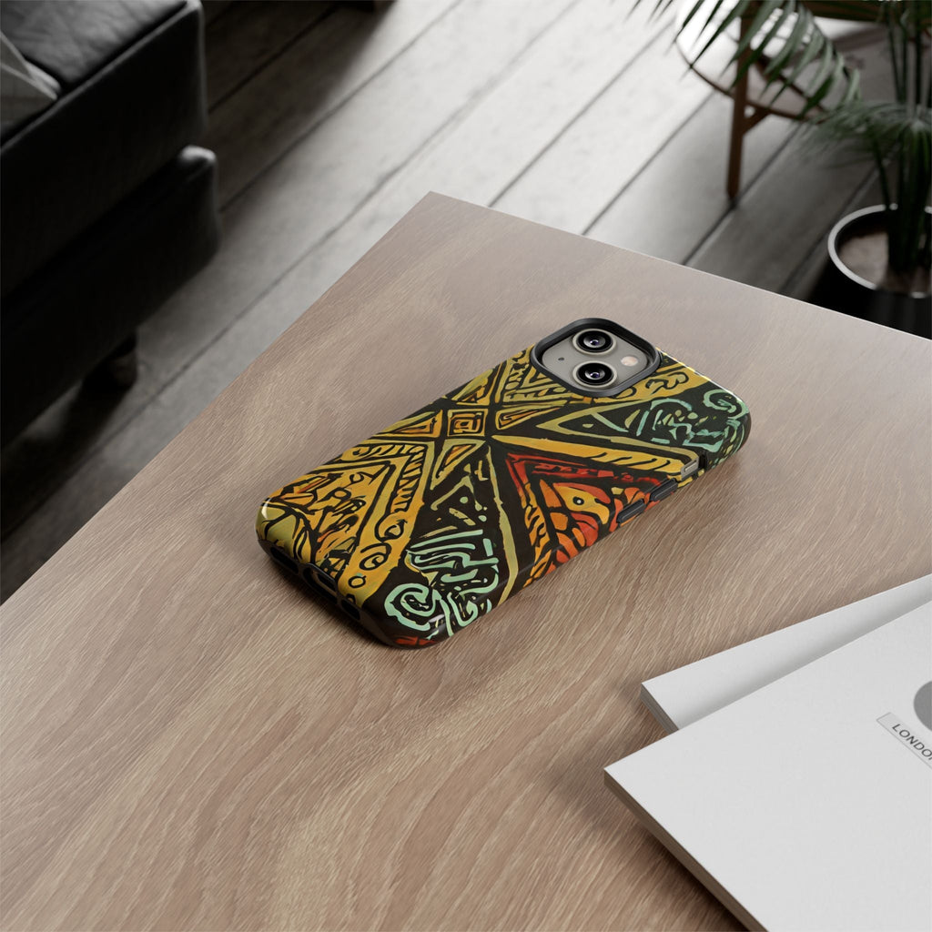 Aztec Vibrant Tough Phone Case