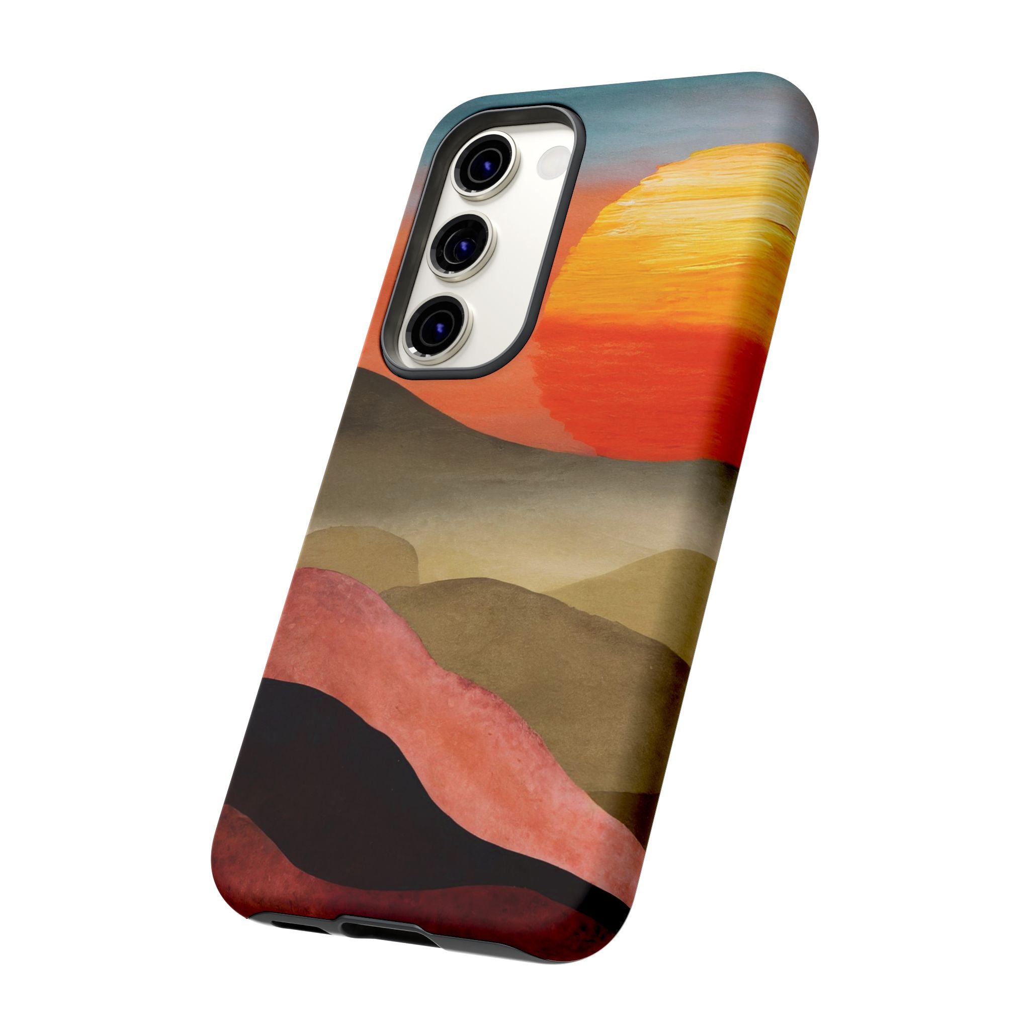 Artistic Sunset Tough Phone Case