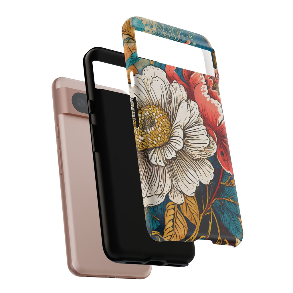 Artistic Floral Tough Phone Case