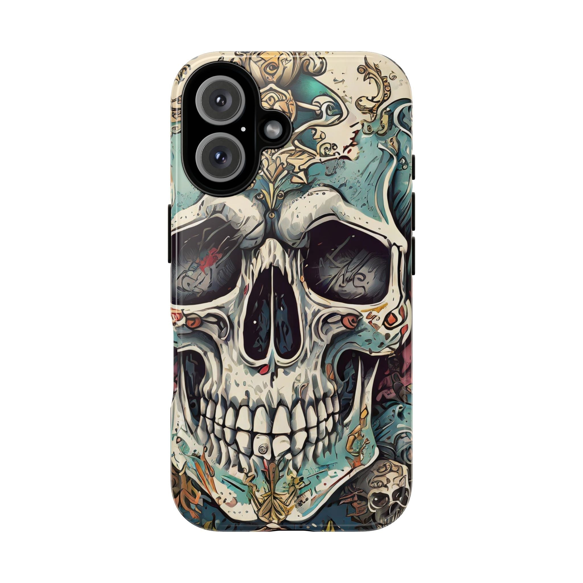 Abstract Skull Tough Phone Case