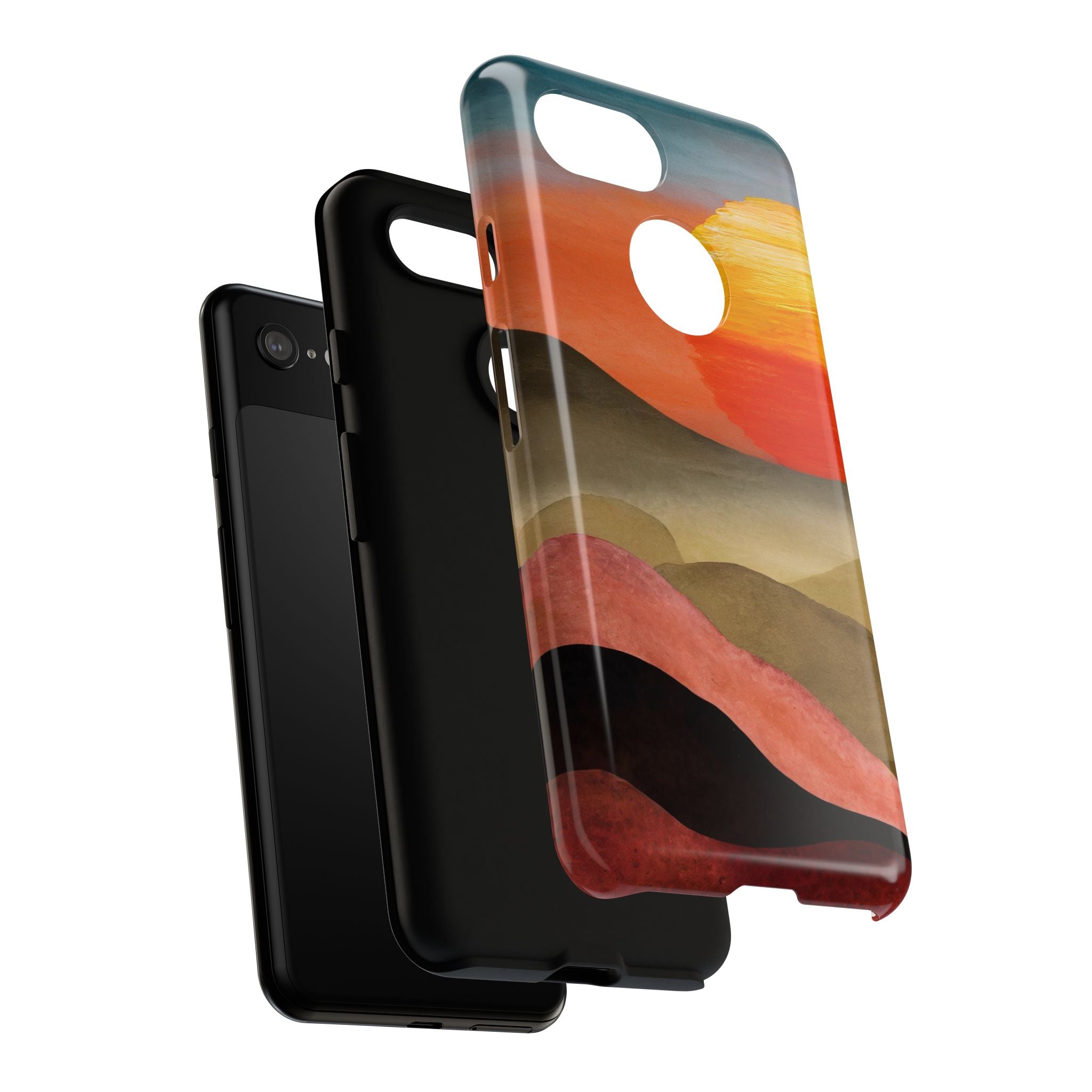 Artistic Sunset Tough Phone Case