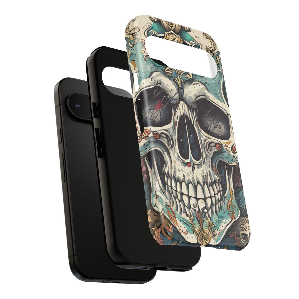 Abstract Skull Tough Phone Case
