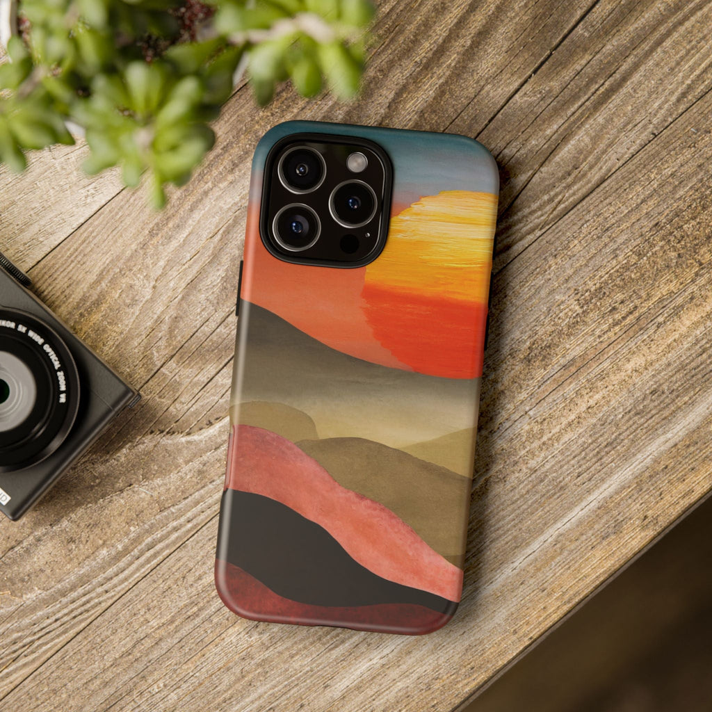 Artistic Sunset Tough Phone Case