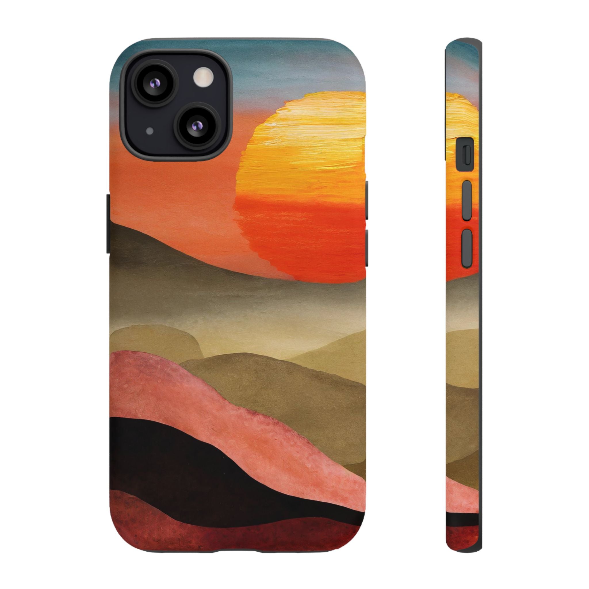 Artistic Sunset Tough Phone Case