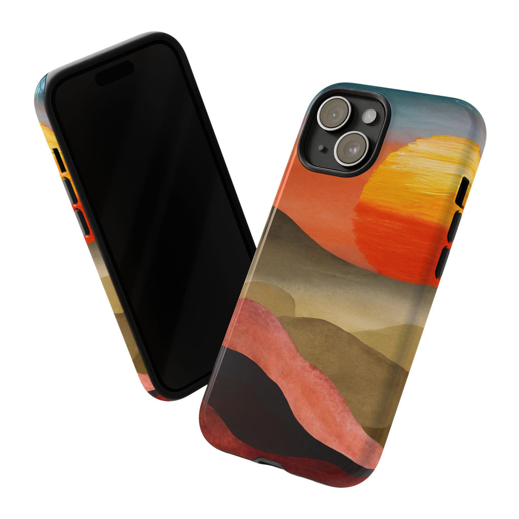 Artistic Sunset Tough Phone Case