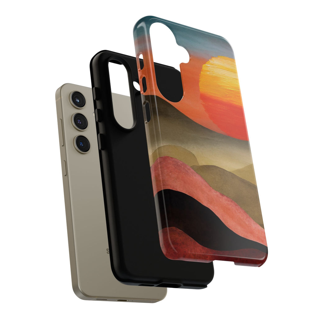 Artistic Sunset Tough Phone Case