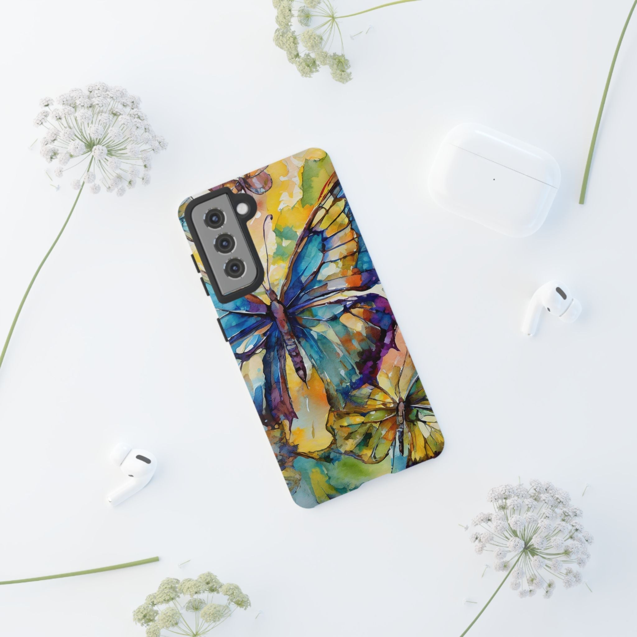 Artistic Butterfly Phone Case - Tough & Stylish Protective Cover