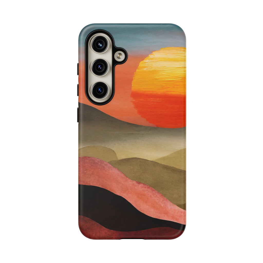 Artistic Sunset Tough Phone Case
