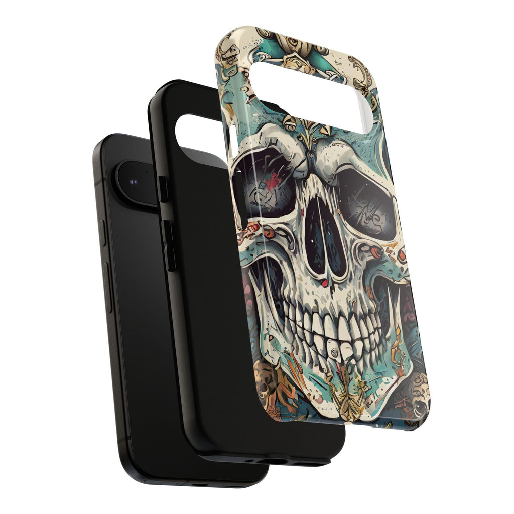 Abstract Skull Tough Phone Case
