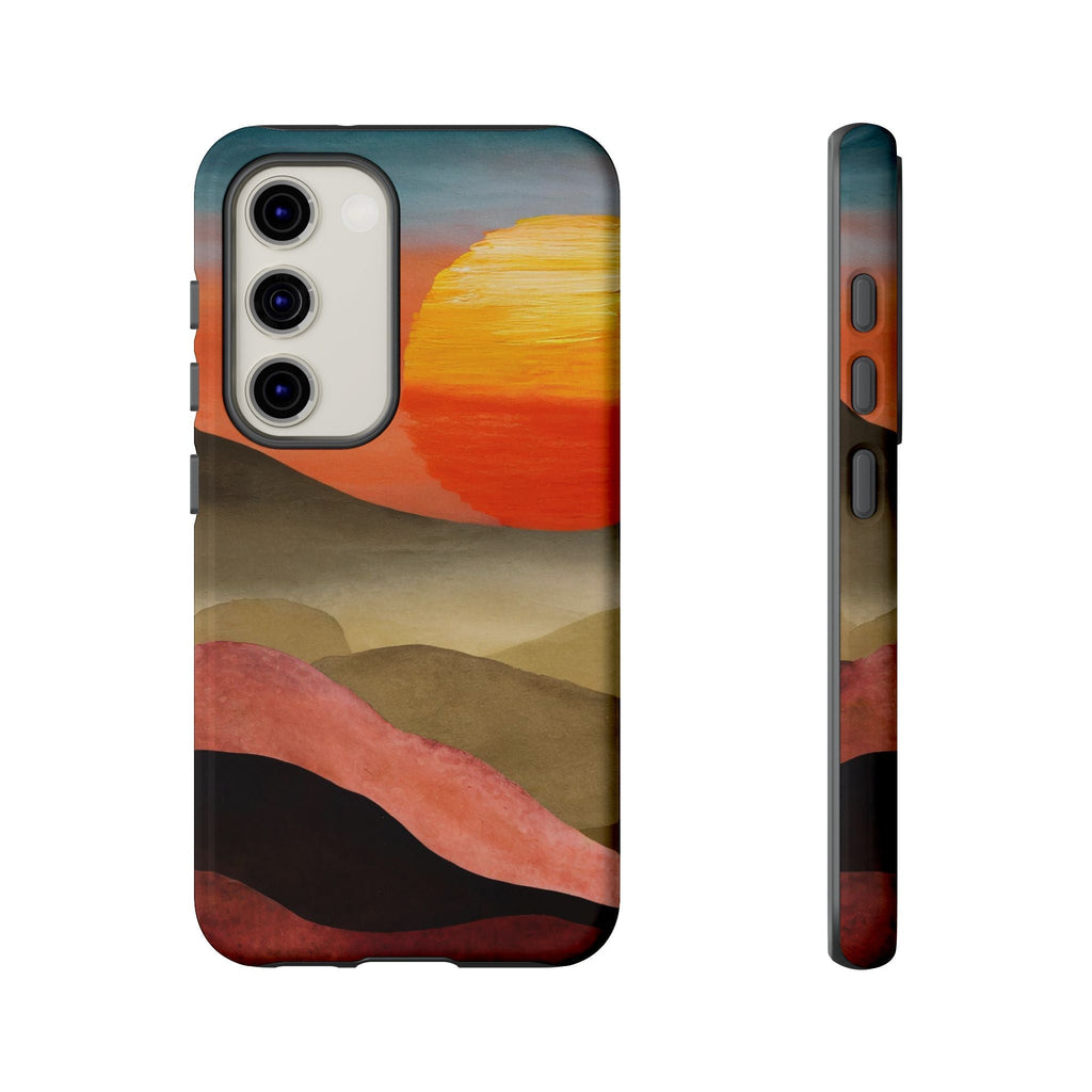 Artistic Sunset Tough Phone Case