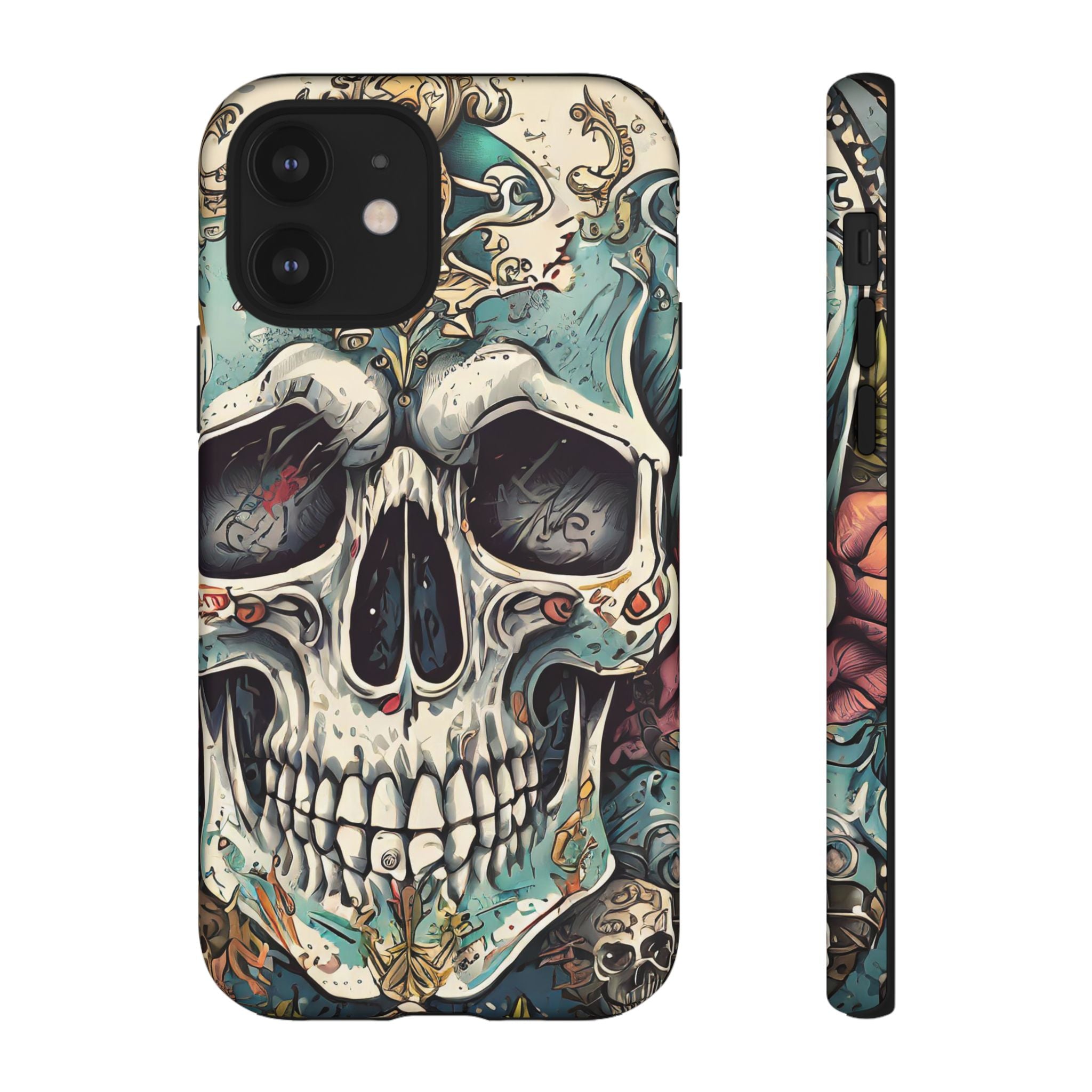 Abstract Skull Tough Phone Case