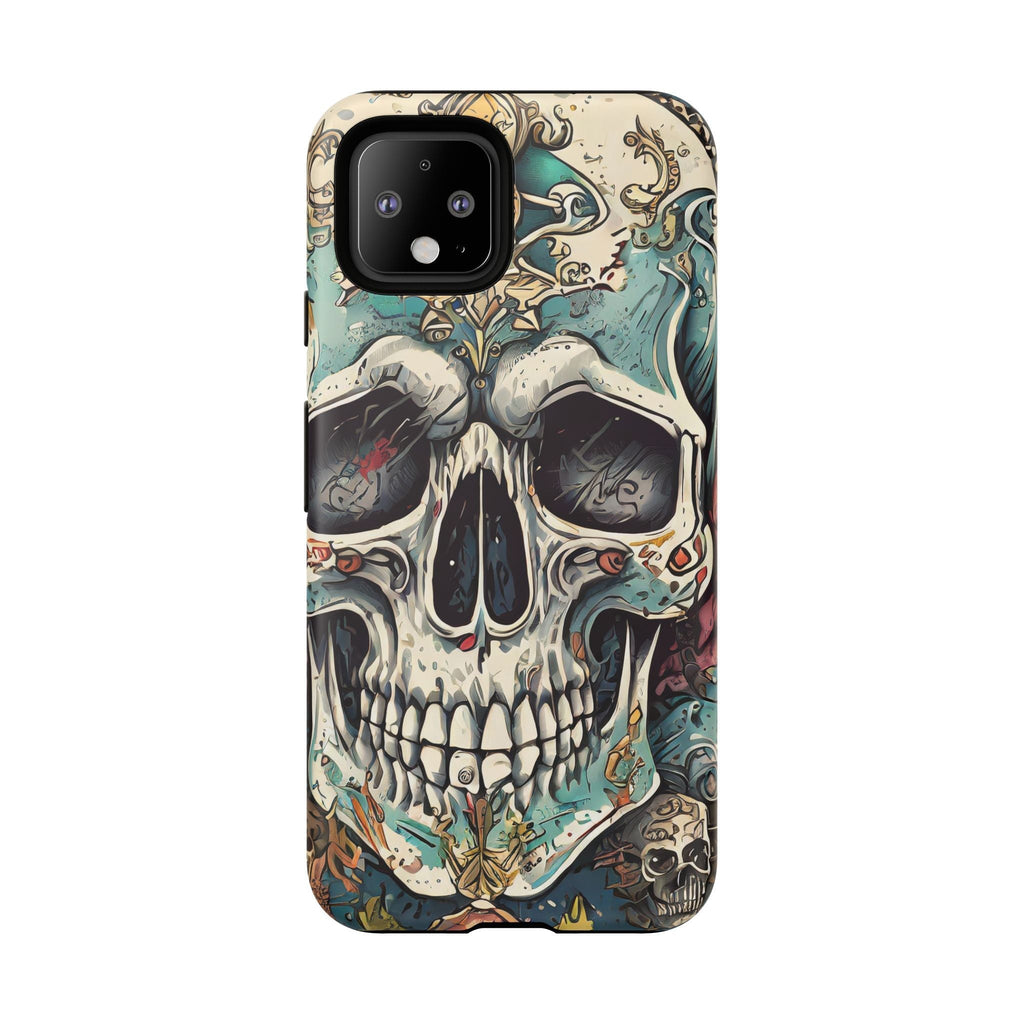 Abstract Skull Tough Phone Case
