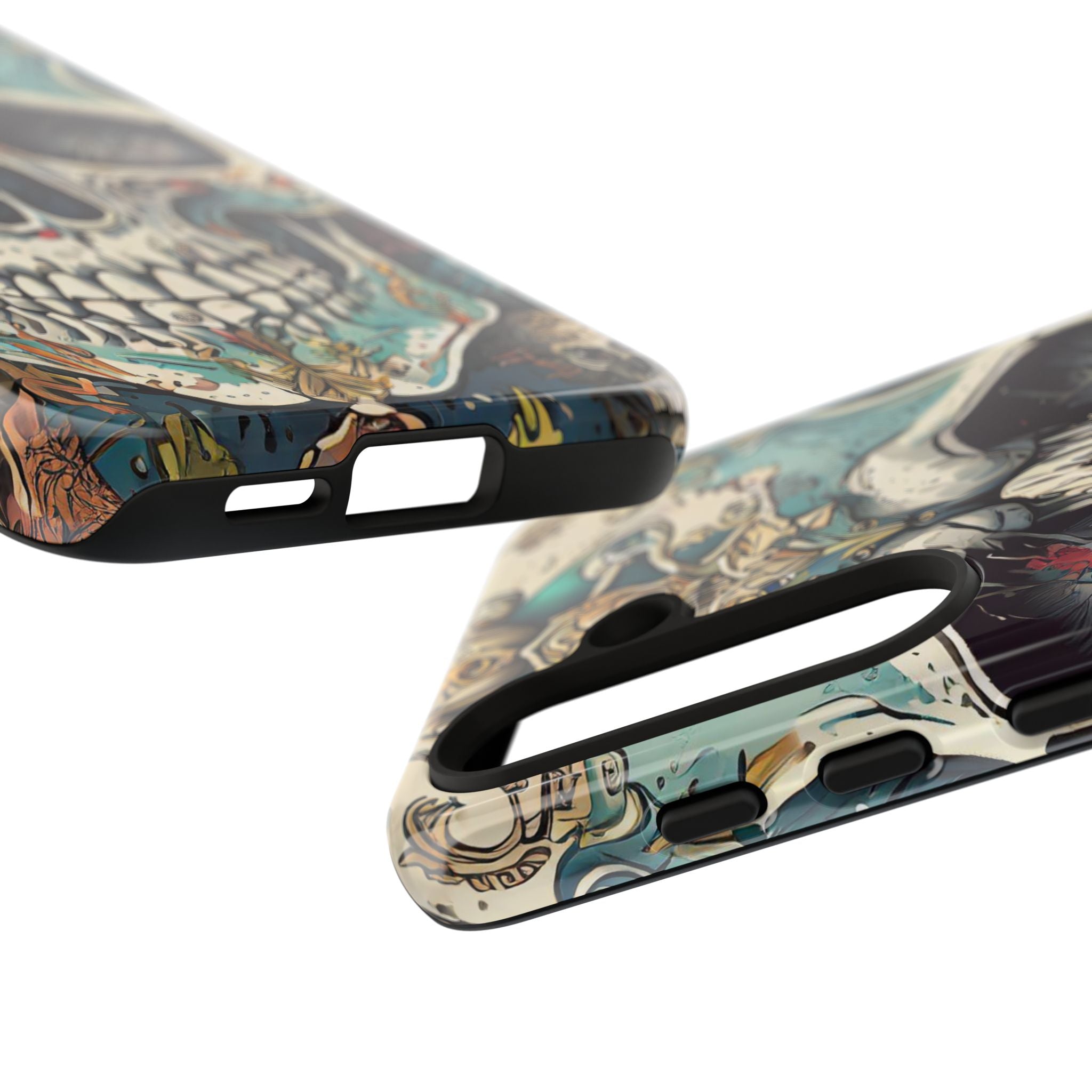 Abstract Skull Tough Phone Case