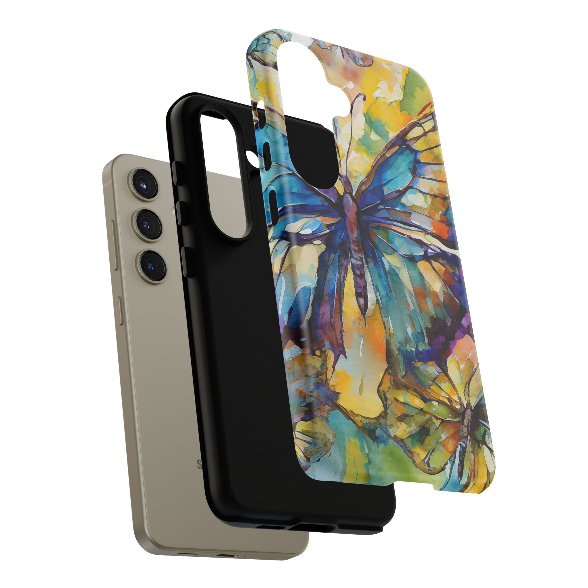Artistic Butterfly Phone Case - Tough & Stylish Protective Cover