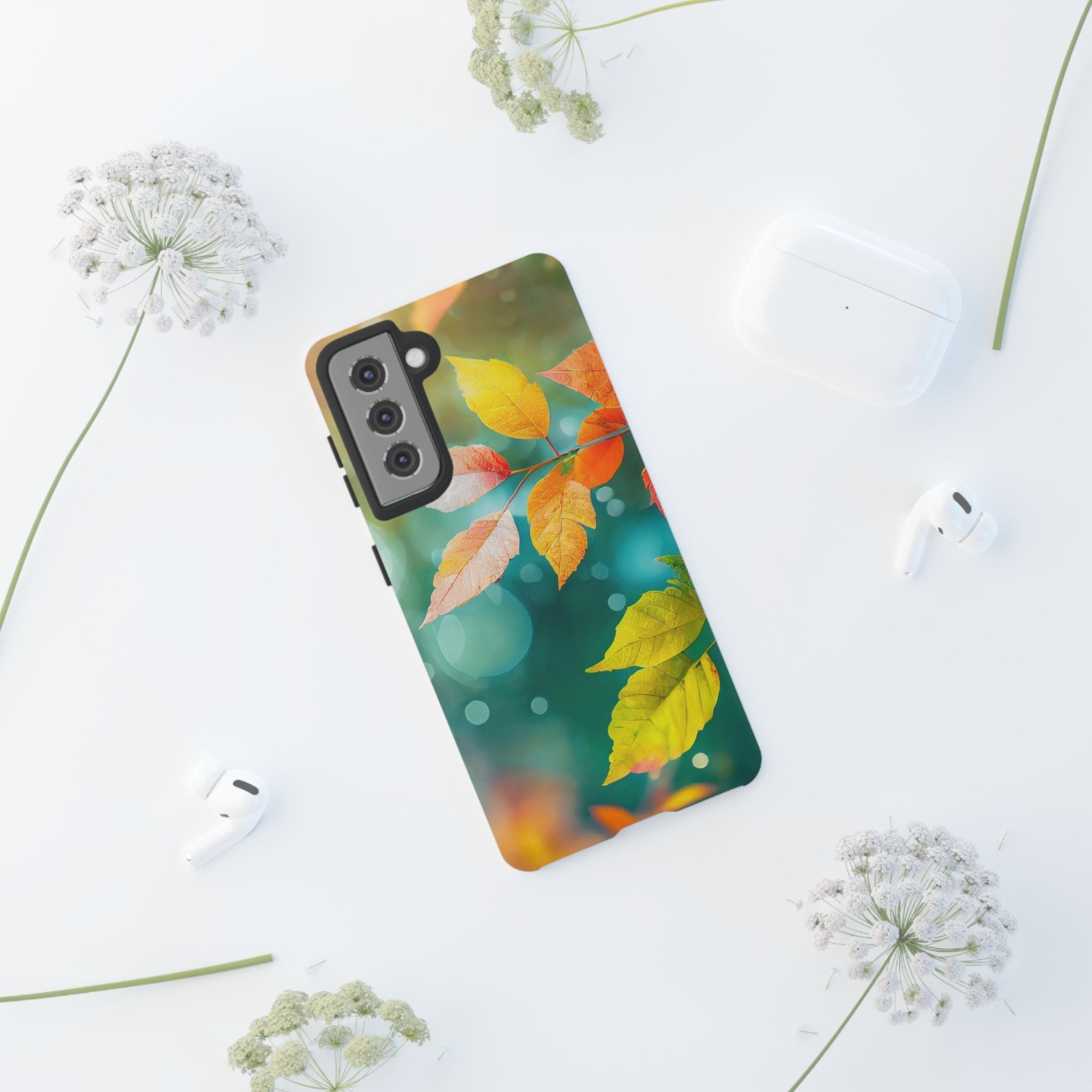 Autumn Leaves Tough Phone Case