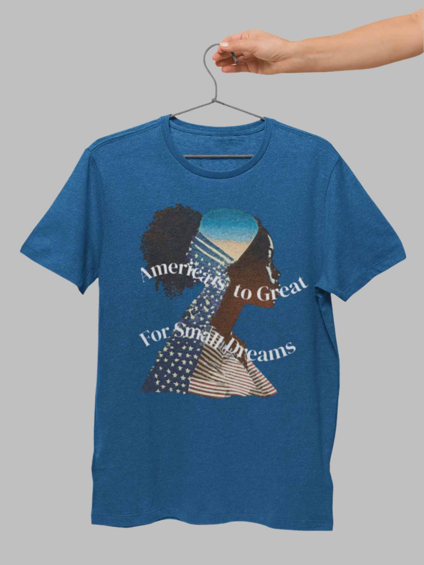 America is Great Silhouette Graphic Tee