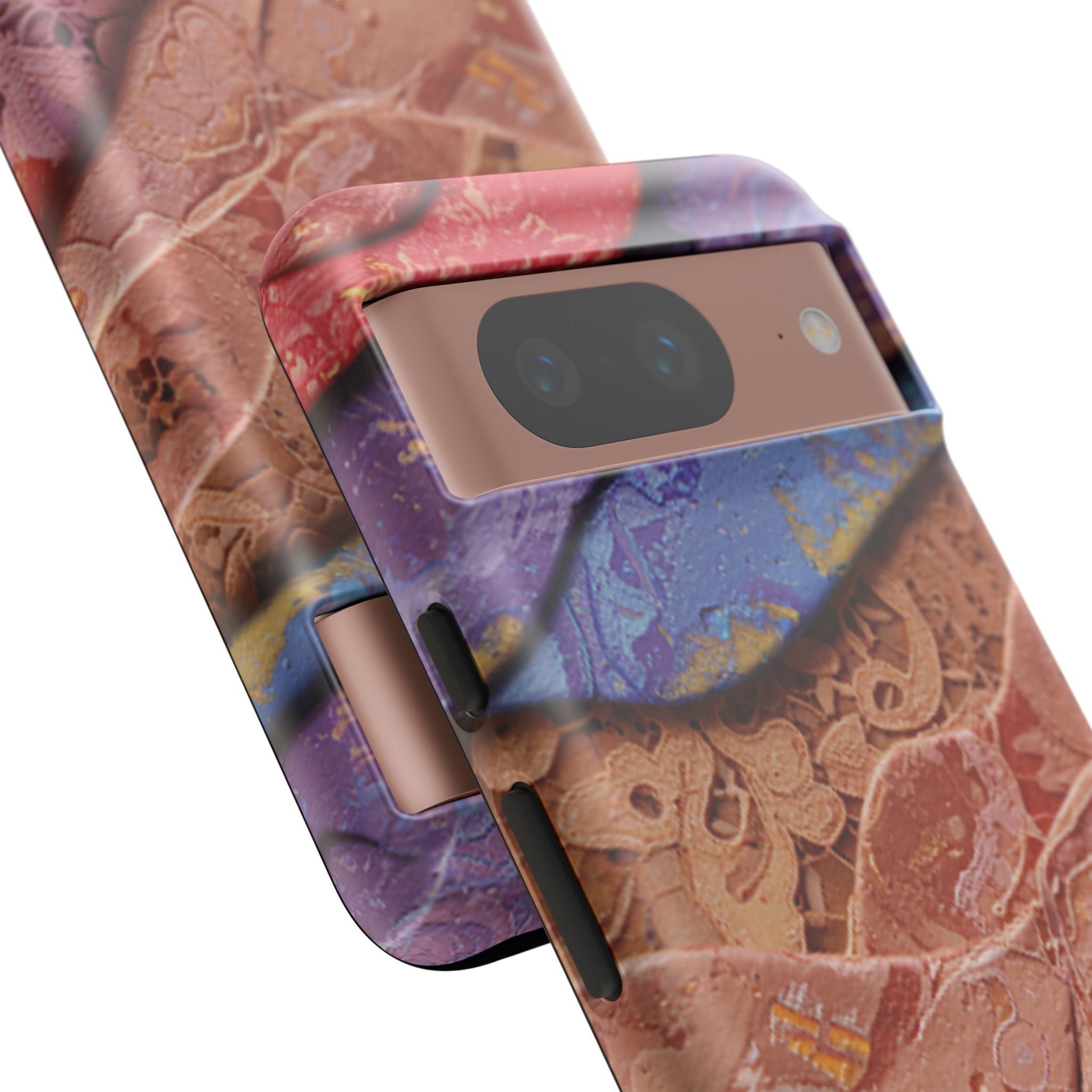 Abstract Painted Lace Tough Phone Case