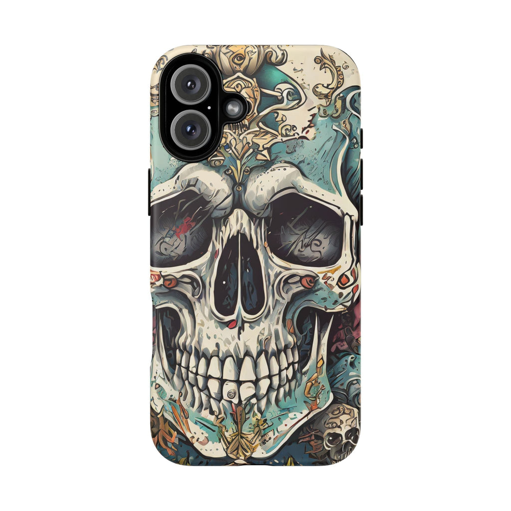 Abstract Skull Tough Phone Case