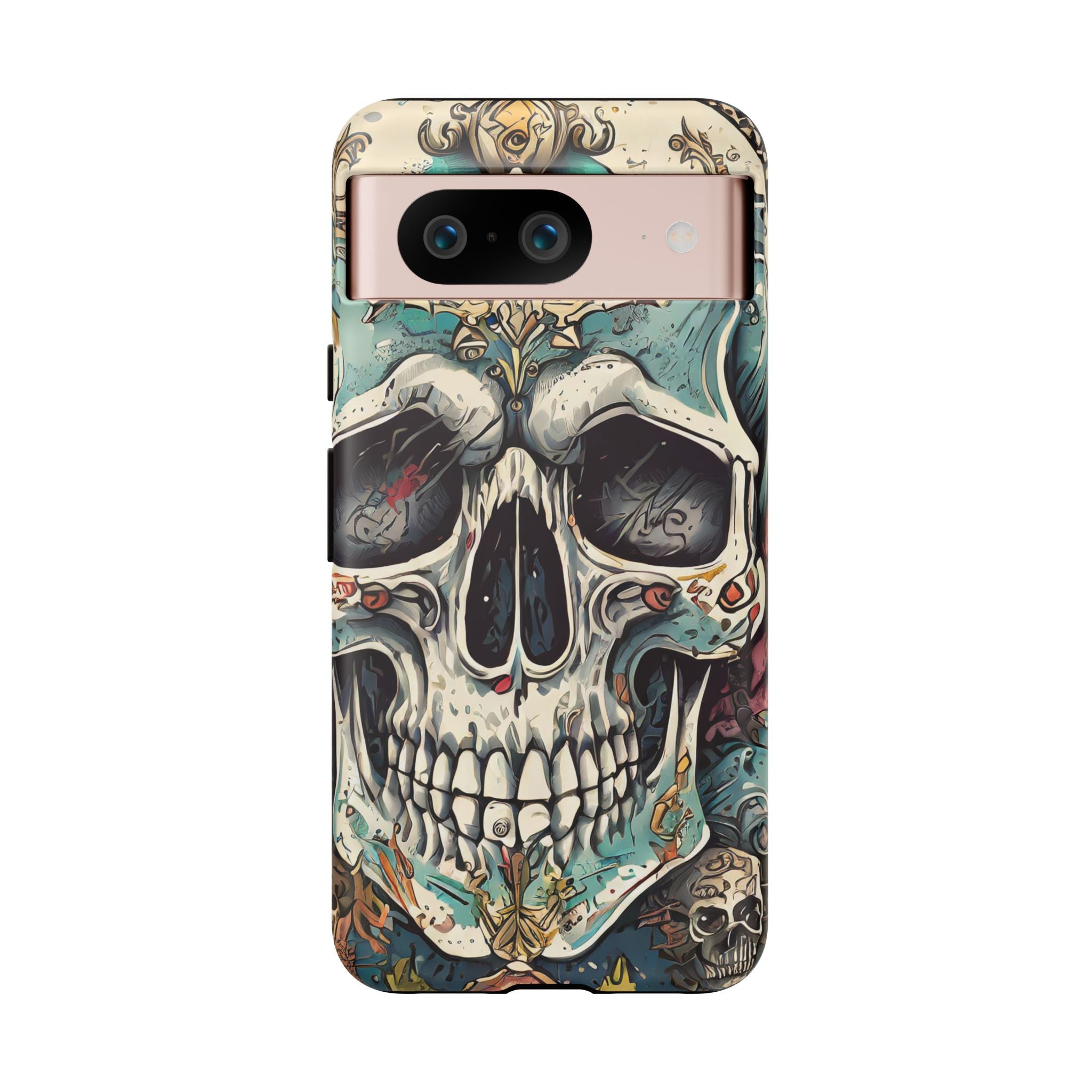 Abstract Skull Tough Phone Case
