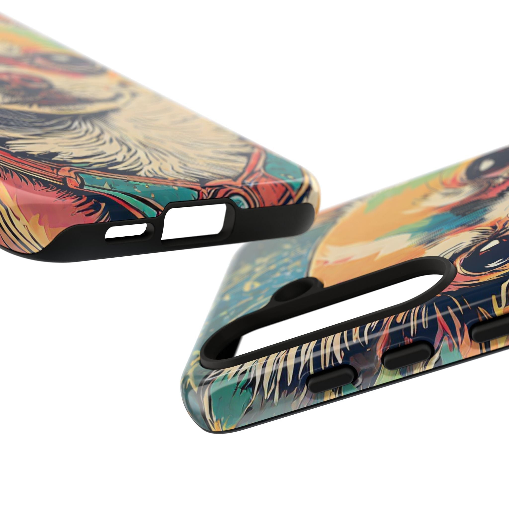 Abstract Chihuahua Tough Phone Cases