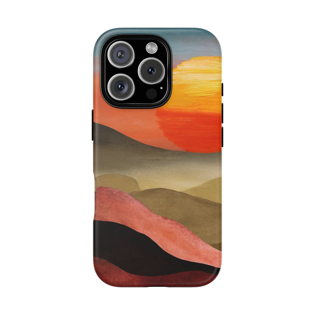 Artistic Sunset Tough Phone Case