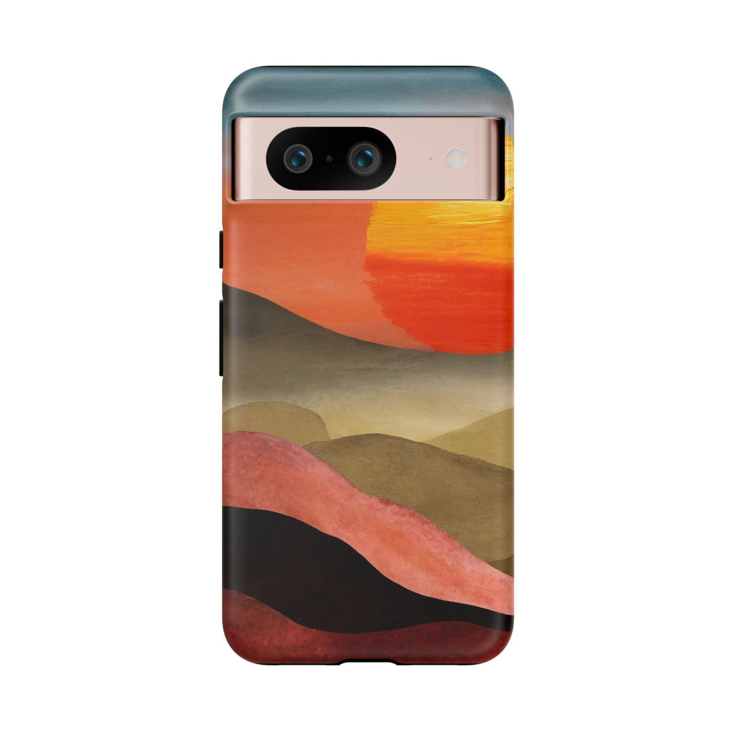 Artistic Sunset Tough Phone Case