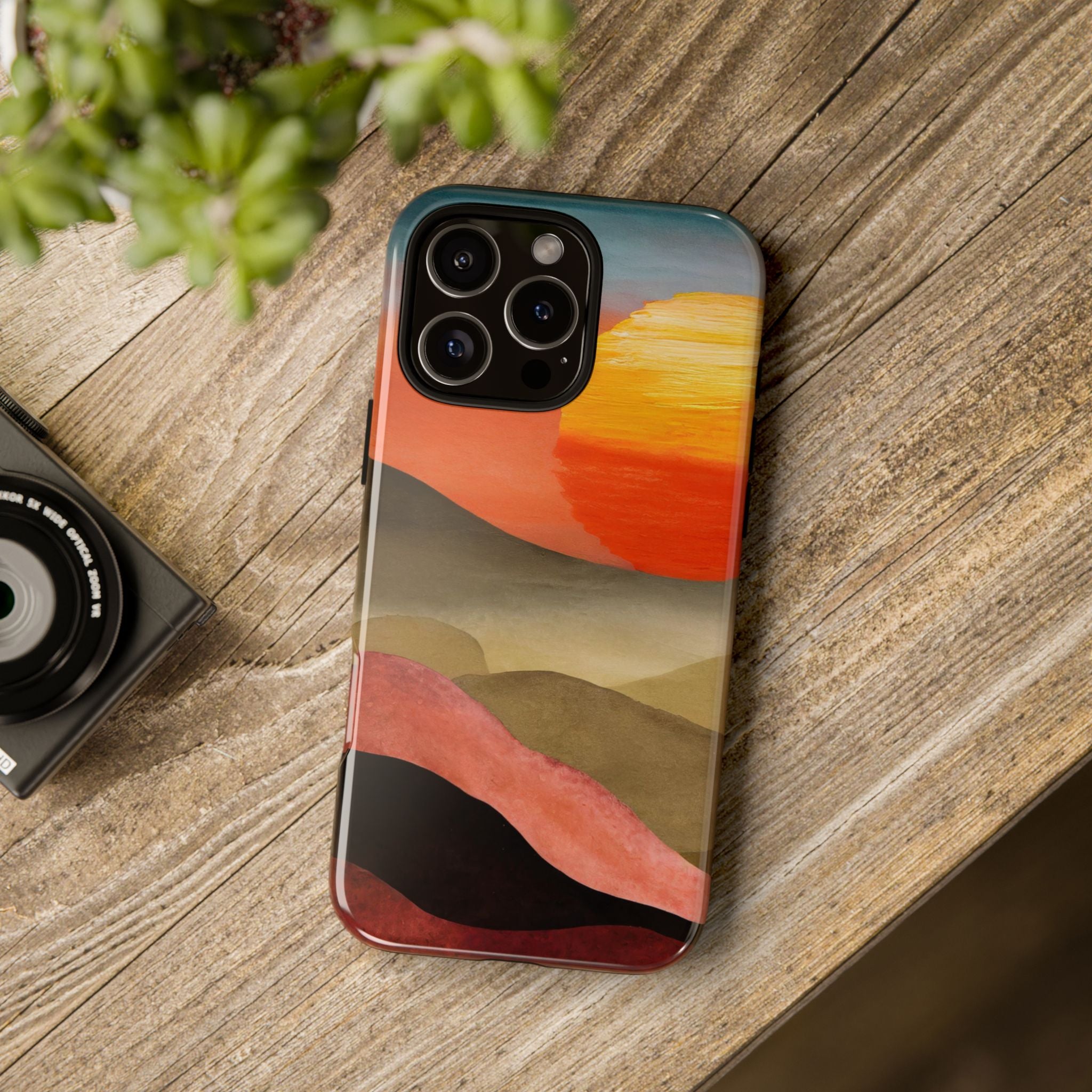 Artistic Sunset Tough Phone Case