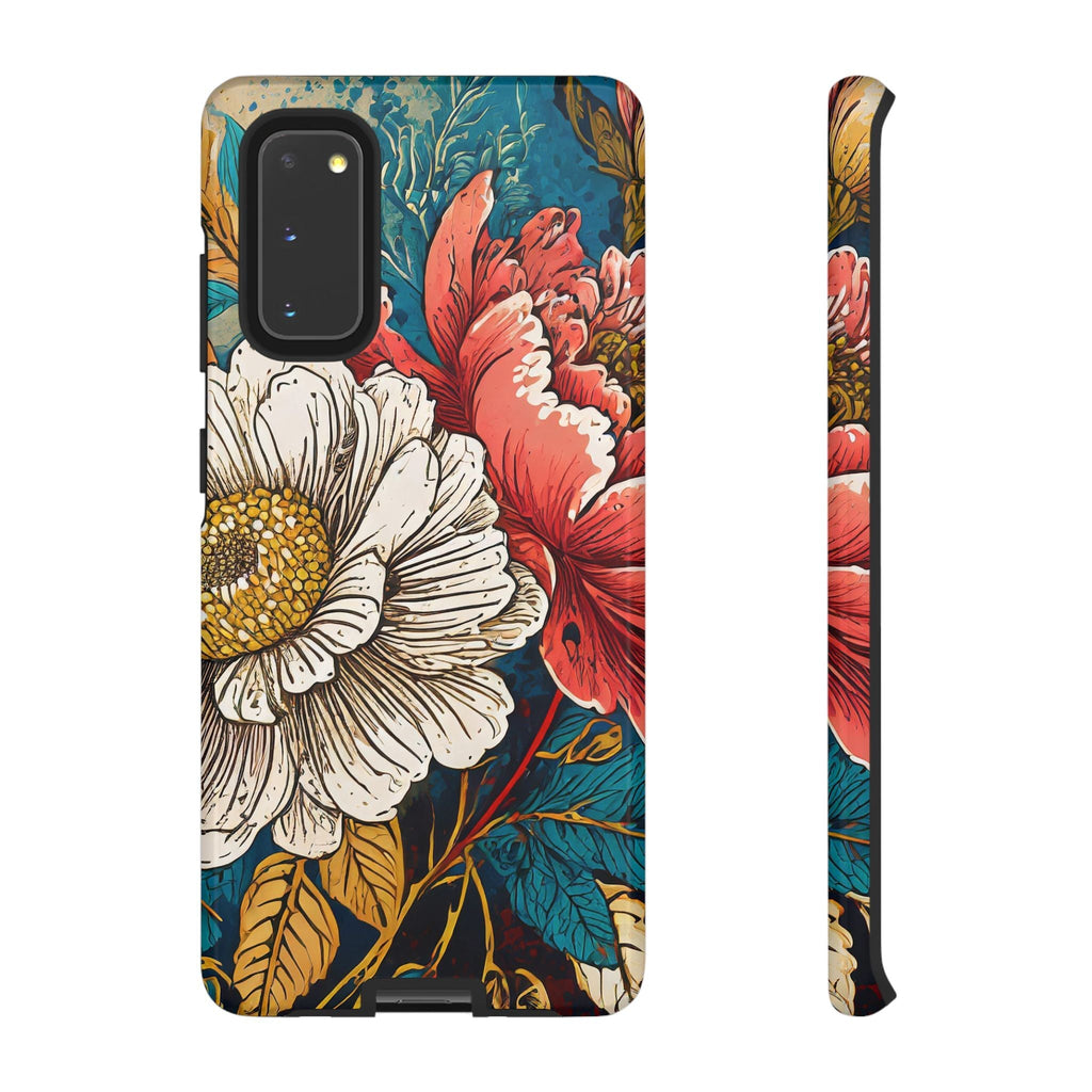 Artistic Floral Tough Phone Case