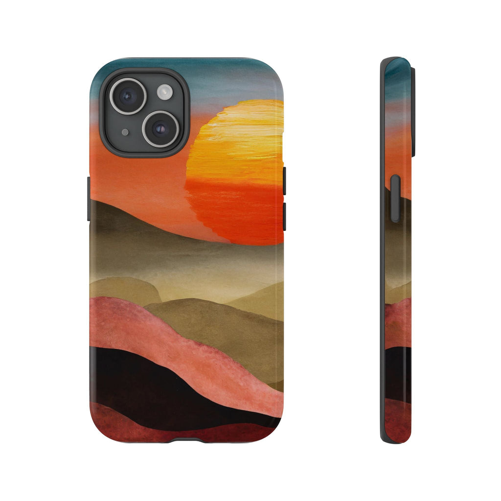 Artistic Sunset Tough Phone Case