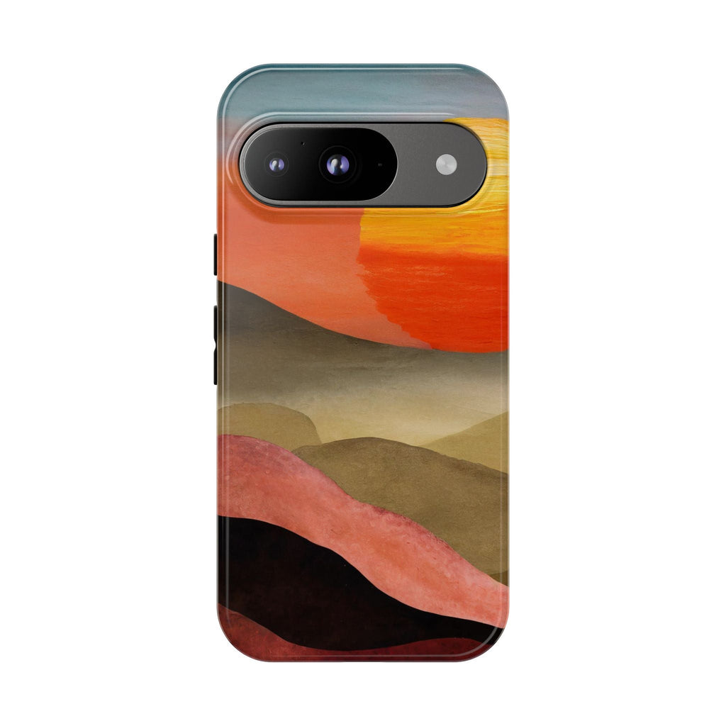 Artistic Sunset Tough Phone Case