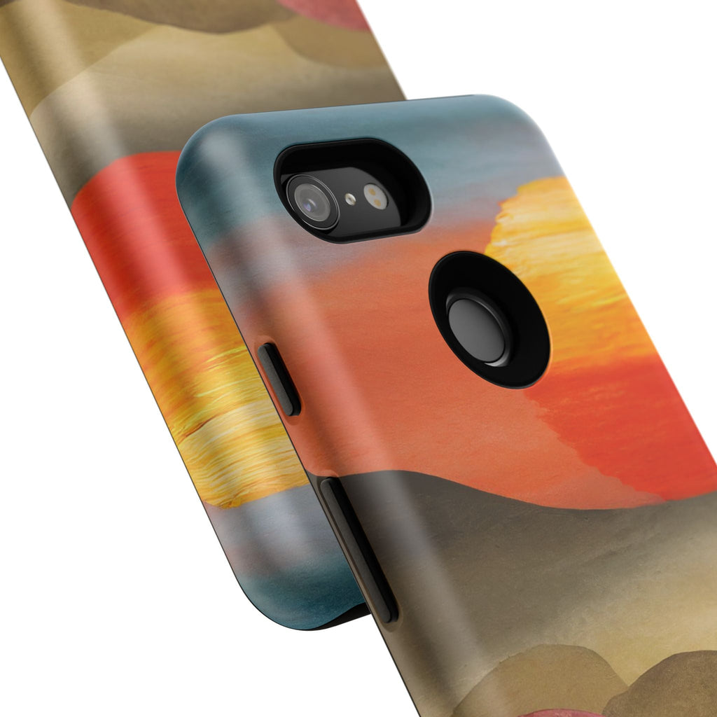 Artistic Sunset Tough Phone Case