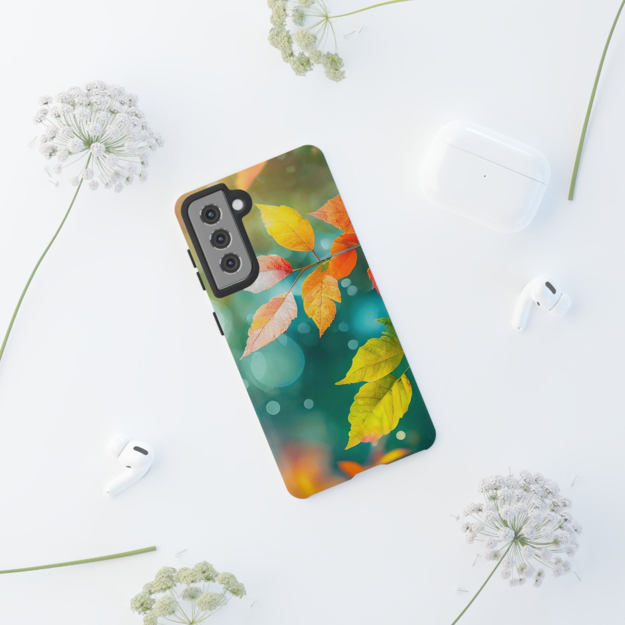 Autumn Leaves Tough Phone Case