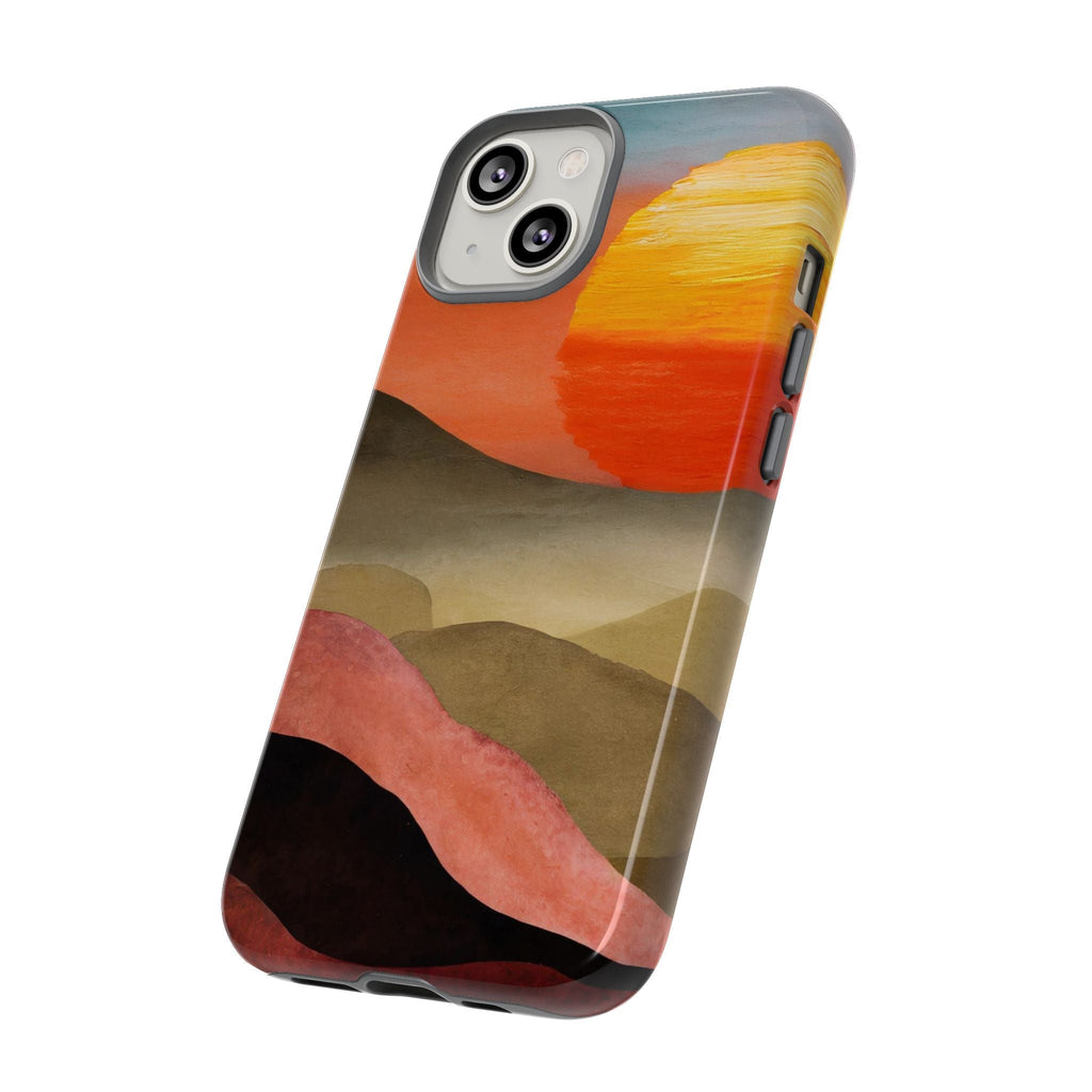Artistic Sunset Tough Phone Case