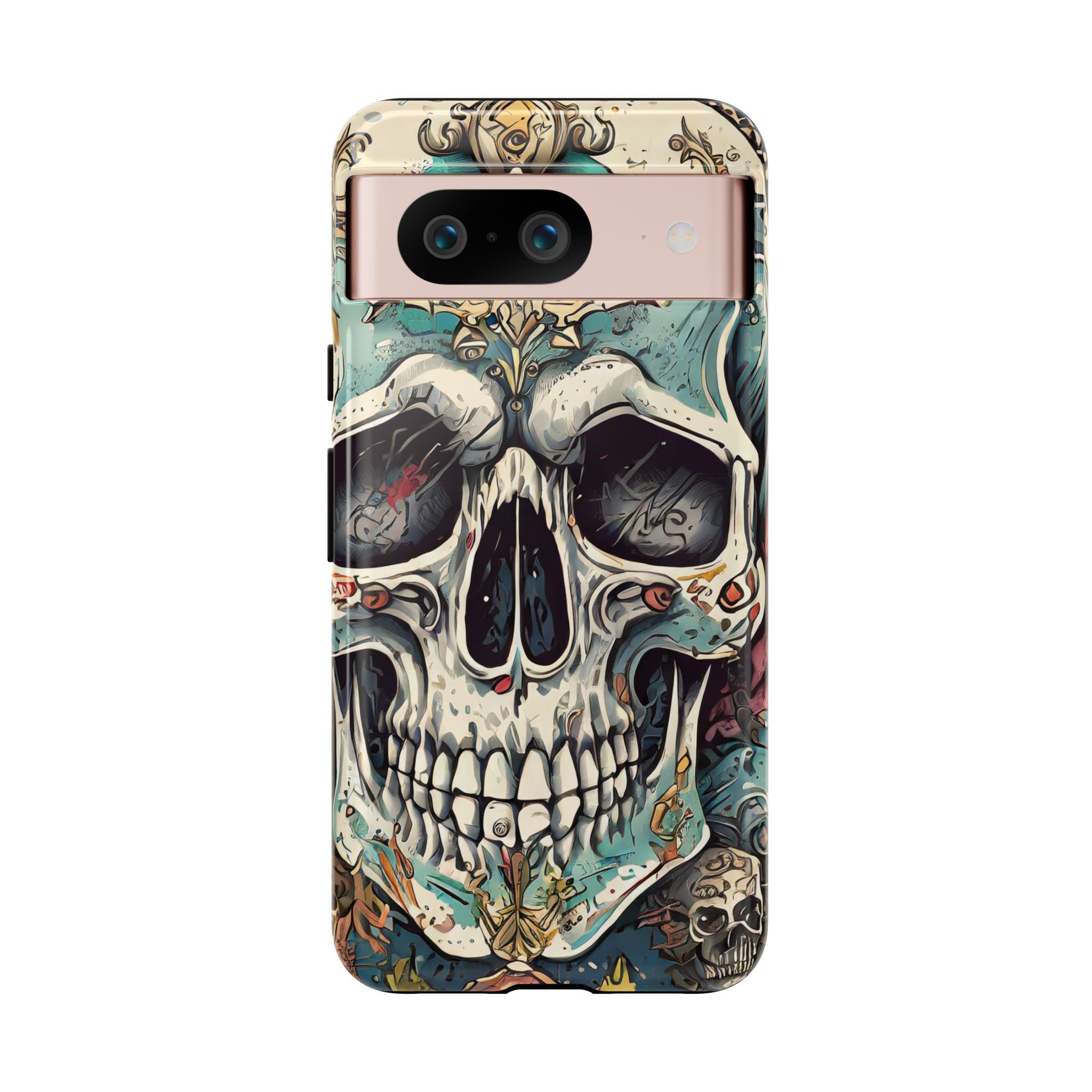 Abstract Skull Tough Phone Case
