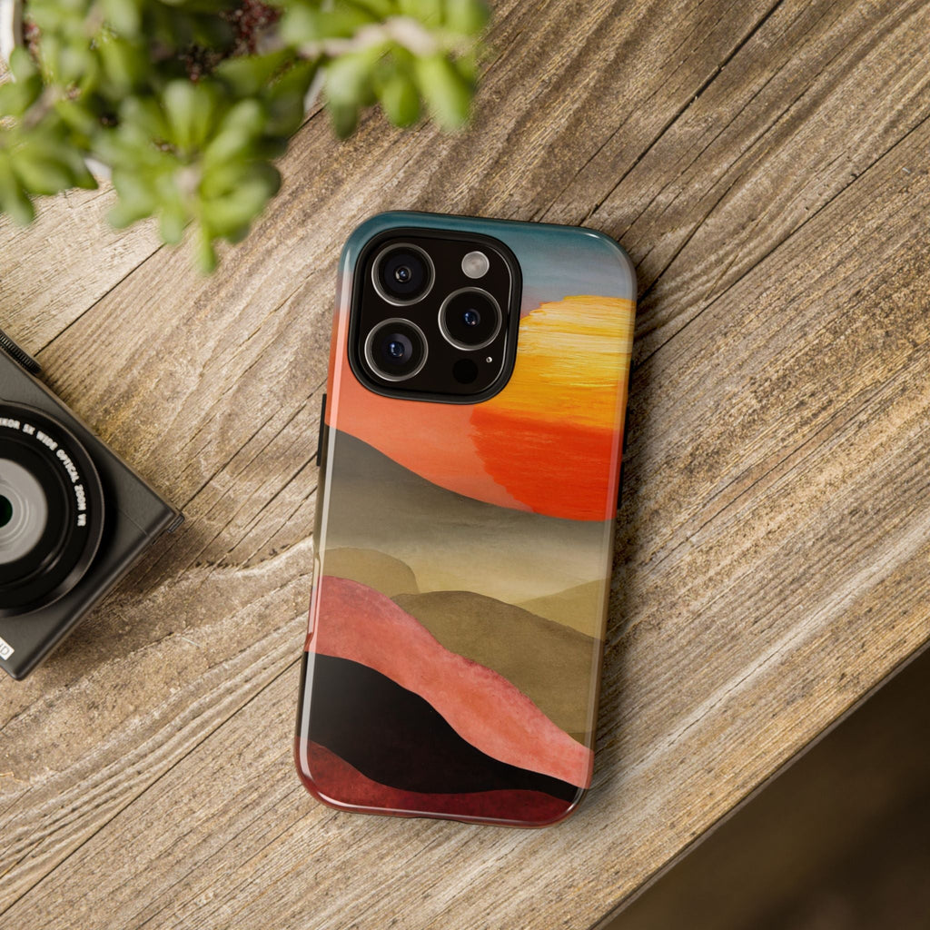 Artistic Sunset Tough Phone Case
