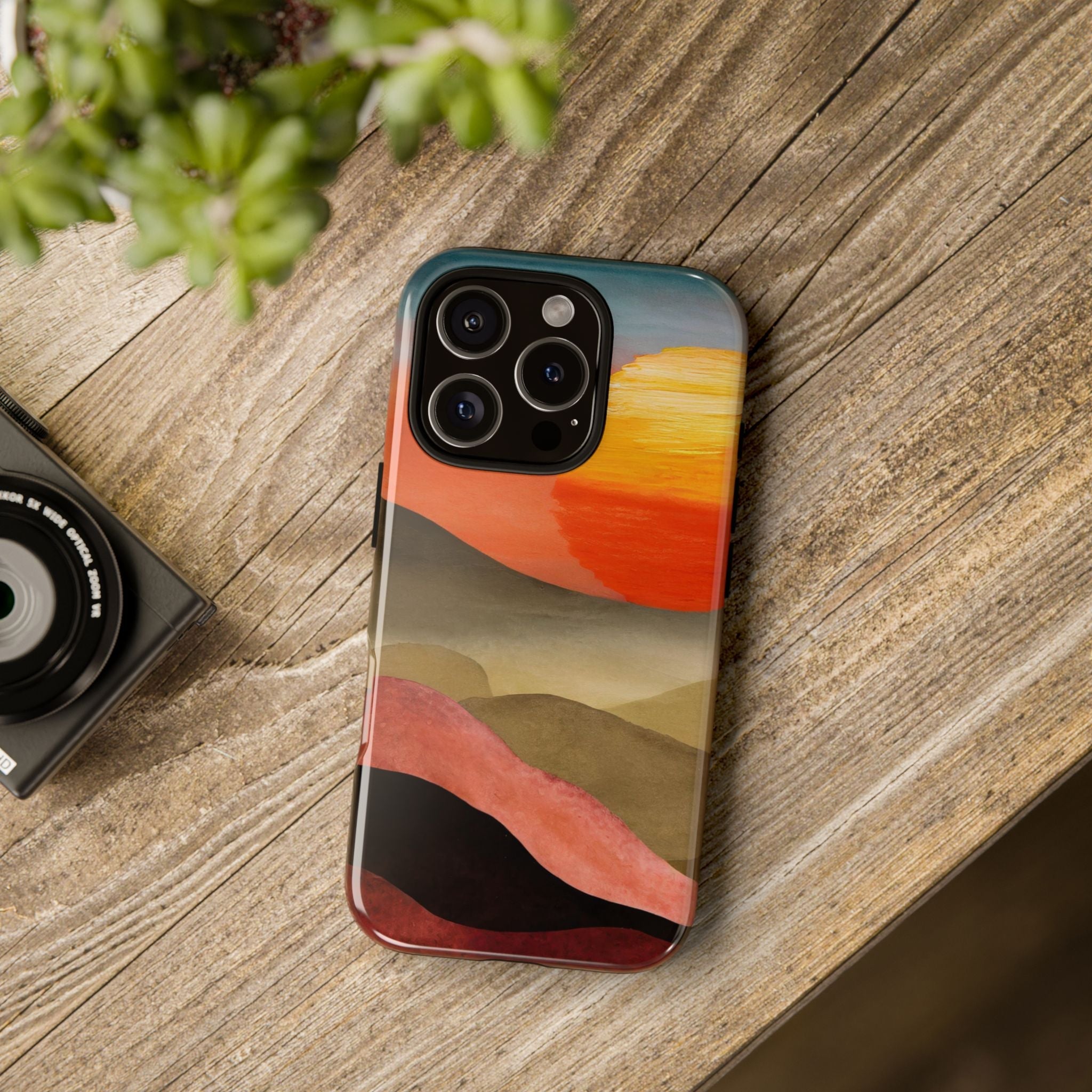 Artistic Sunset Tough Phone Case