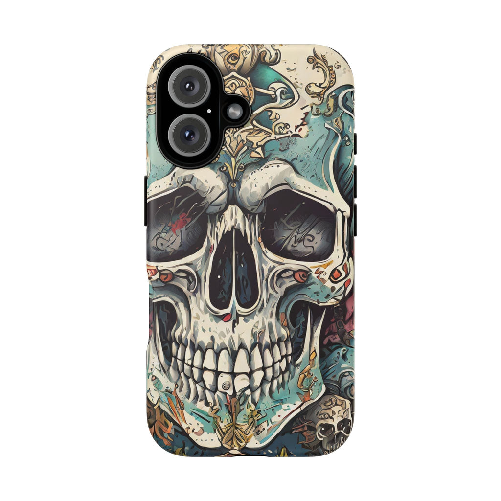 Abstract Skull Tough Phone Case