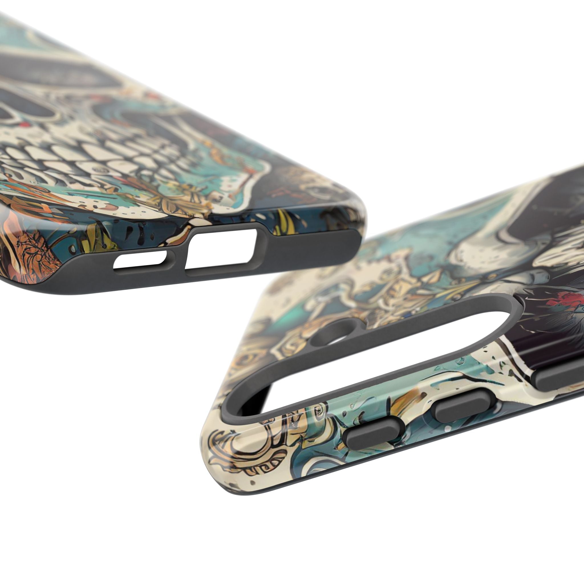 Abstract Skull Tough Phone Case