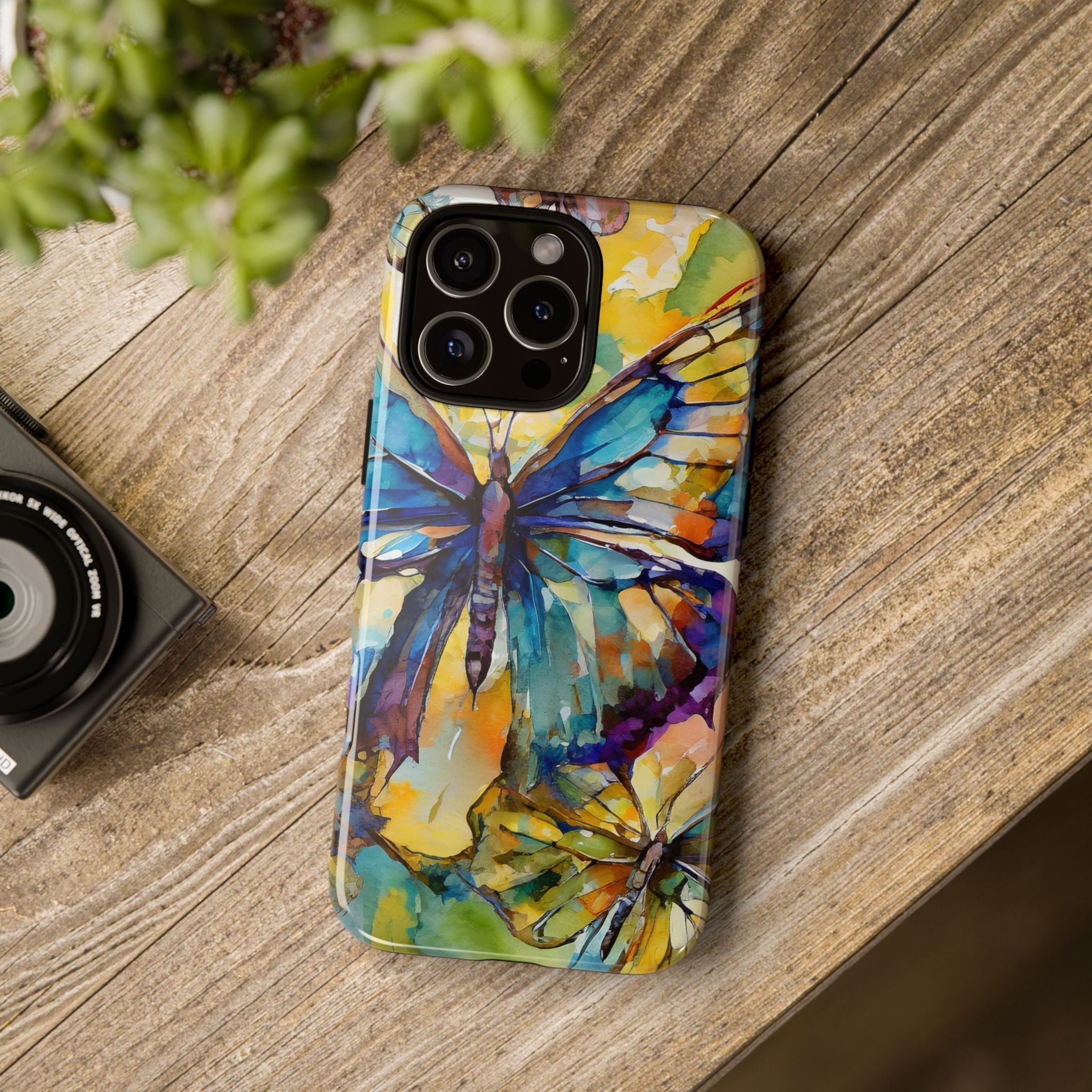 Artistic Butterfly Phone Case - Tough & Stylish Protective Cover