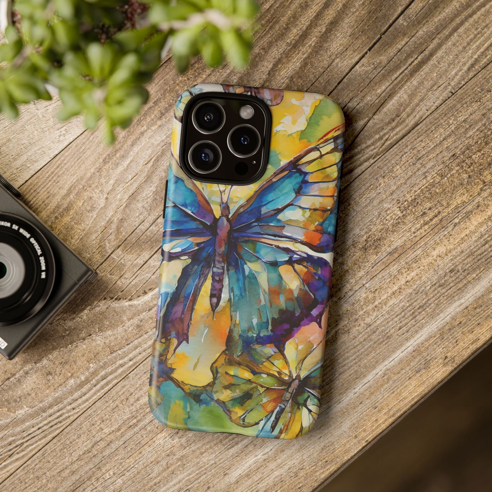 Artistic Butterfly Phone Case - Tough & Stylish Protective Cover