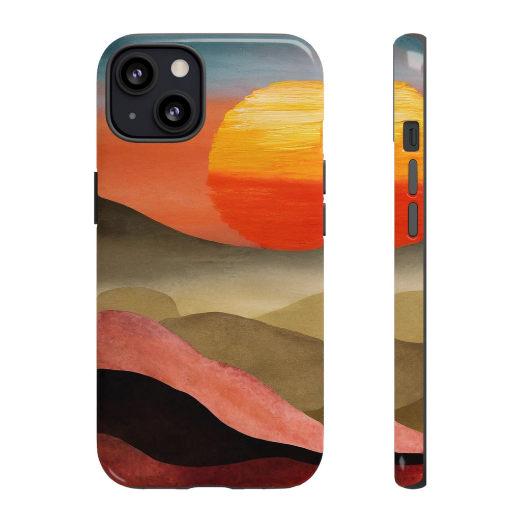 Artistic Sunset Tough Phone Case